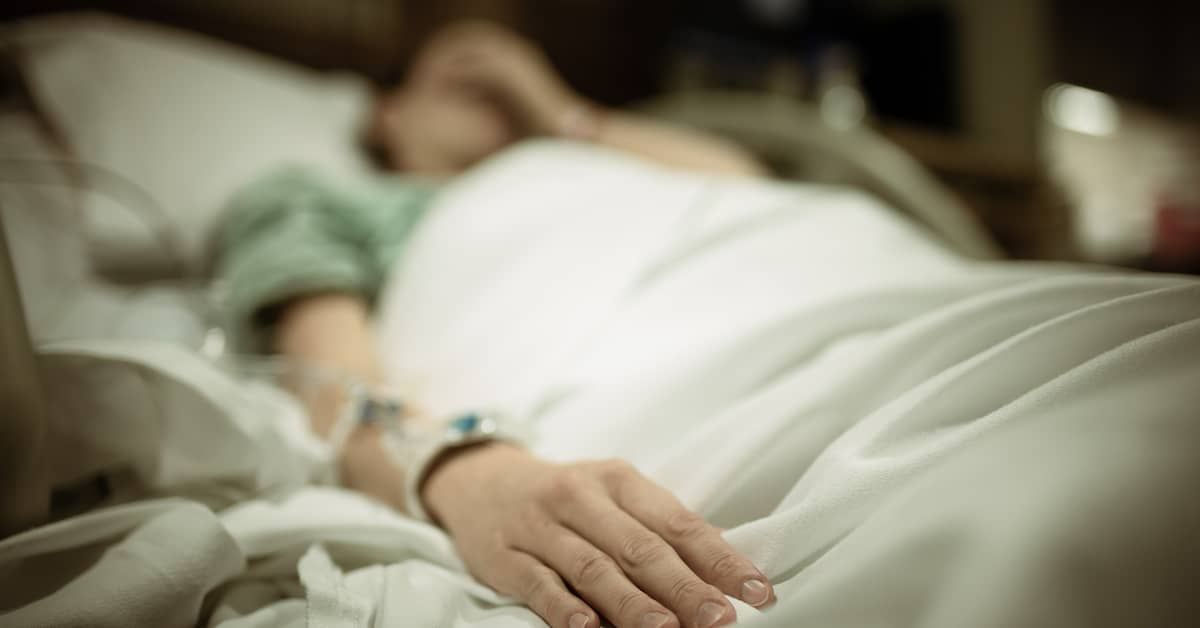 medical malpractice victim in hospital bed | Mandell, Boisclair and Mandell, Ltd.