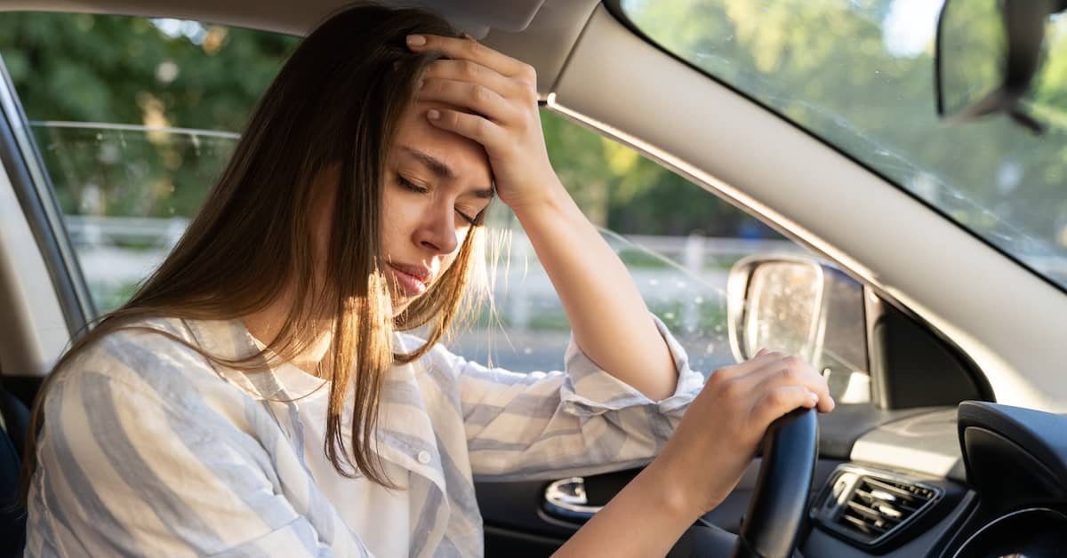 a woman suffers TBI after a car accident | Mandell, Boisclair, and Mandell, Ltd.